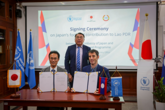 Japan Pledges Emergency Food Aid to Support Disaster-Hit Communities in Laos